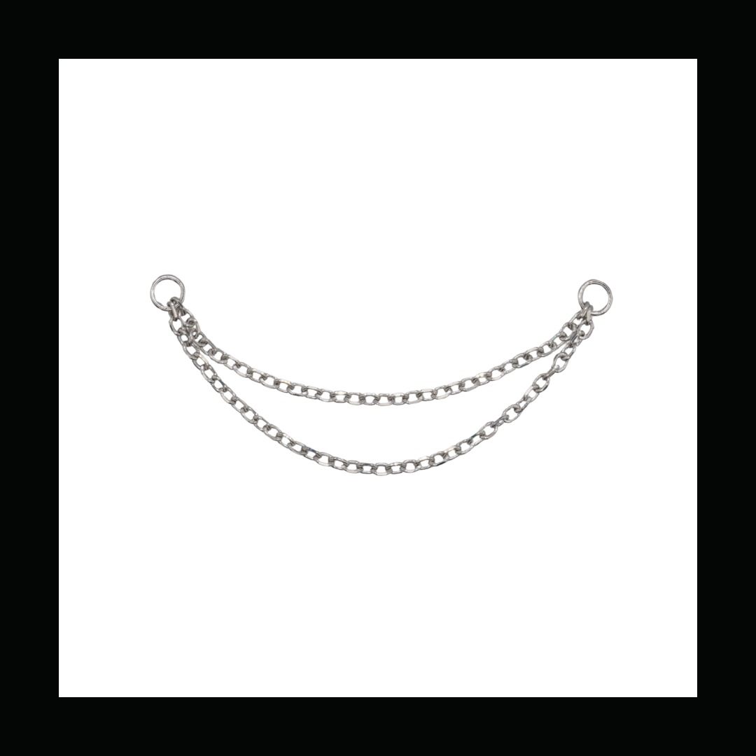 Double Diamond Cut Cable Chain