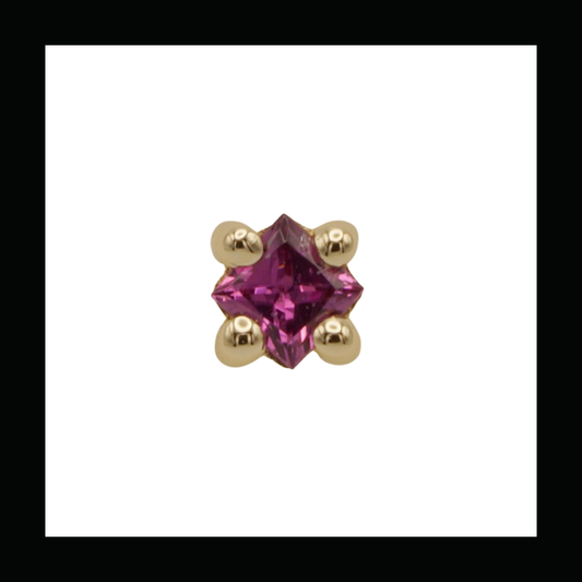 Princess Prong - Rhodolite Garnet