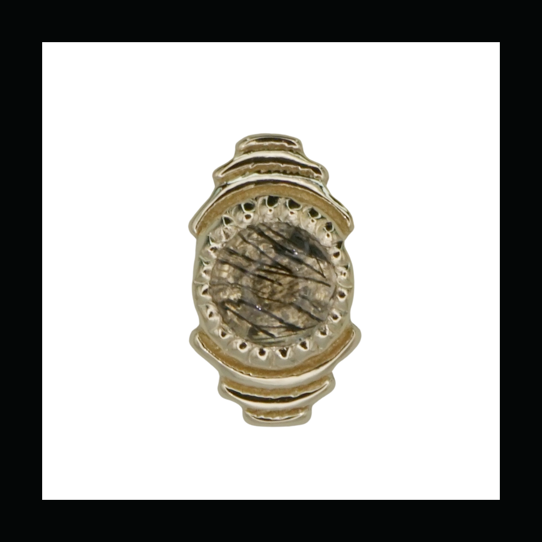 Hollow - Tourmalinated Quartz